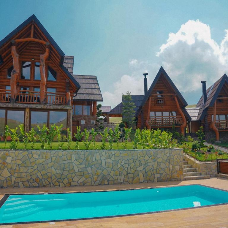 Wooden Valley Zlatibor Resort - Deluks Planinska Koliba s Pogledom na Planinu - 19
