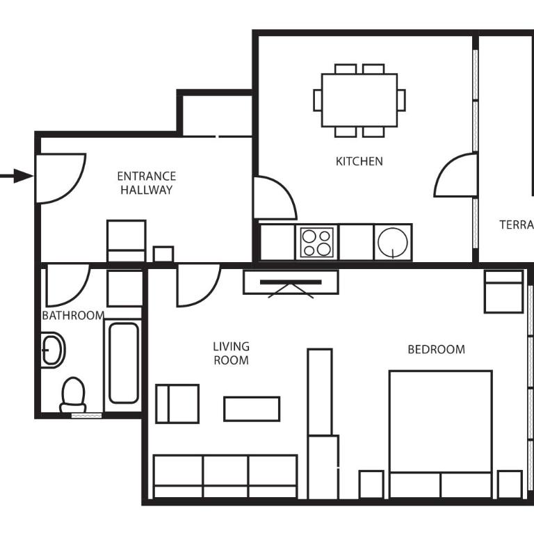 Vintage Dream Apartment - Apartman sa 1 Spavaćom Sobom - 29