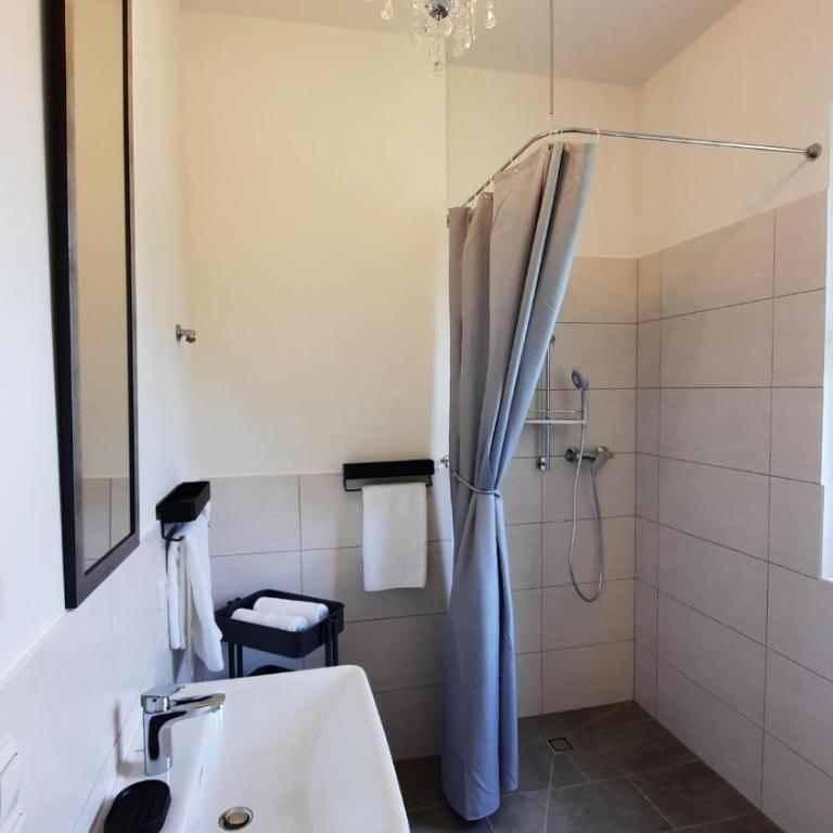 Boutique-Apartments Familie Jarosch Fieberbrunn "Freier Eintritt in das örtliche Hallenbad inklusive Saunalandschaft oder zum Badesee" - One-Bedroom Apartment with Shower - 11