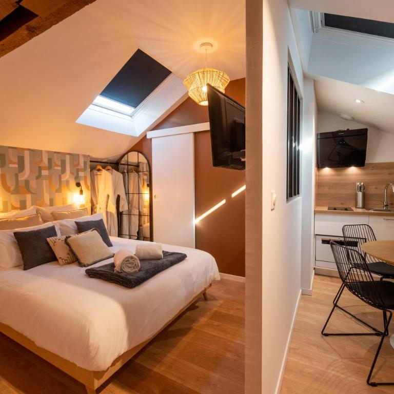 Appart-hôtel de standing avec jacuzzi privatisable en option - Appartement 1 Chambre - 1