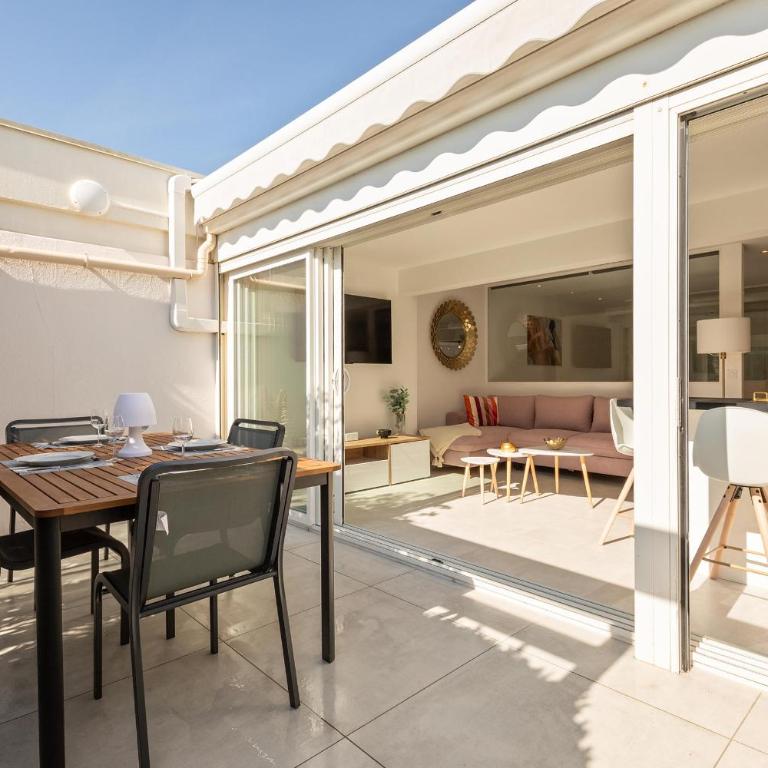 Villa gypsea luxe - terrasse - parking - Port Nature - Village Naturiste - Villa mit 1 Schlafzimmer - 16
