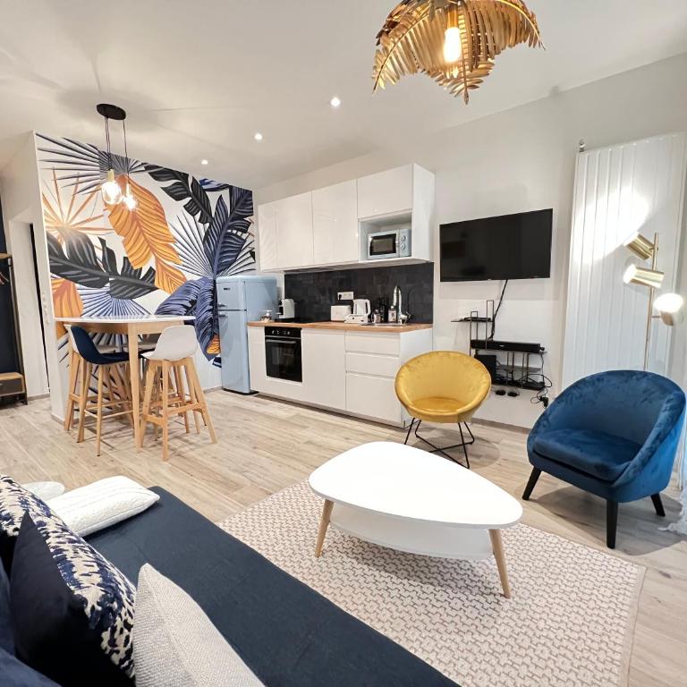 THE PALM central Paris - Comfort and air conditioning in the 9th - Appartement 1 Chambre - 3