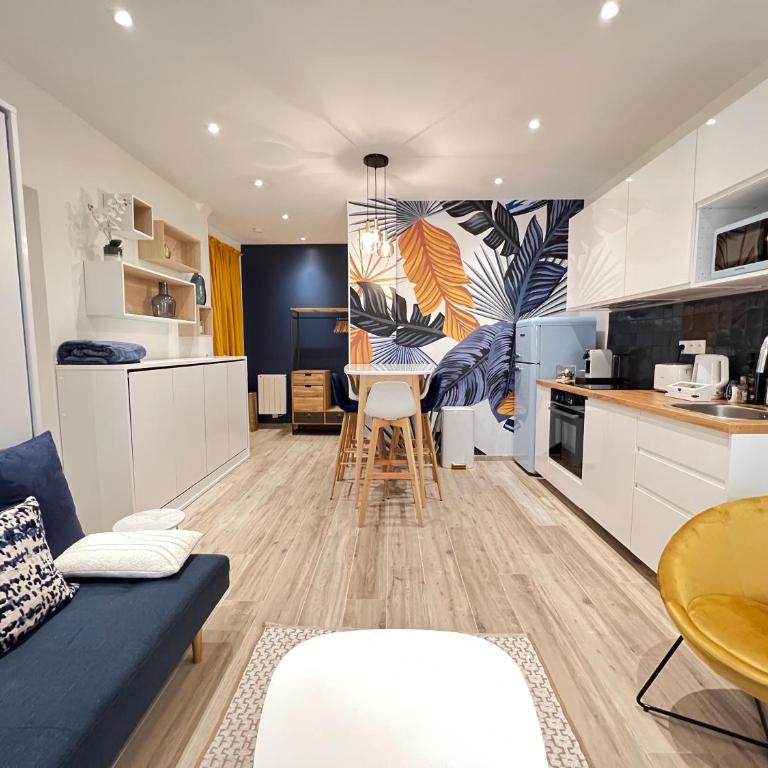 THE PALM central Paris - Comfort and air conditioning in the 9th - Appartement 1 Chambre - 1