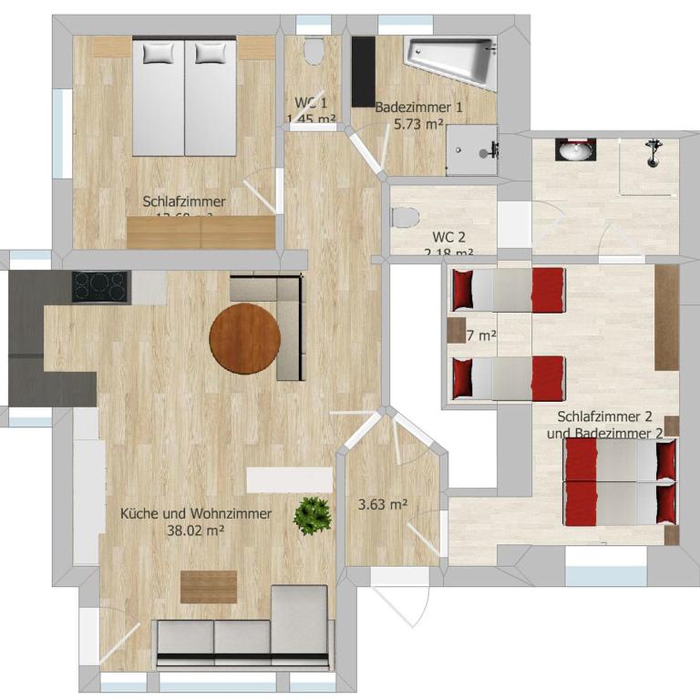 Berghof Reiter - Apartment - Erdgeschoss - 5