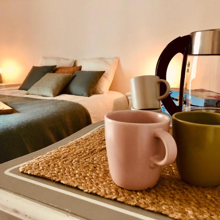 L’AMANTINE Chambres d’hôtes et gîte - Chambre Double avec Salle de Bains Privative - 4