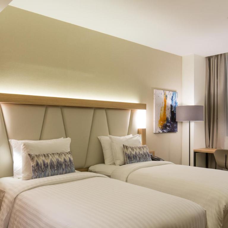 Courtyard by Marriott Banja Luka - Standardna Soba za Goste sa 2 Zasebna Kreveta/Krevetom za Jednu Osobu i Pogledom na Grad - 3