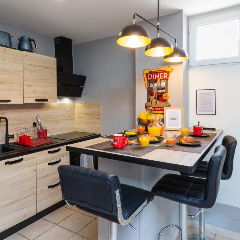 Centre Historique - FREE Parking - Self Checkin - WIFI - INDUSTRIEL - SLEEPNTRIPBEZIERS - Apartment mit 2 Schlafzimmern - 8