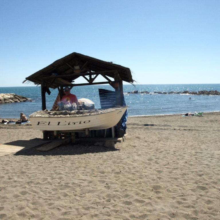 MalagaOnBeach 1 - Two bedrooms - up to 3 people - 20 meters beach - Apartment - Ground Floor - 46