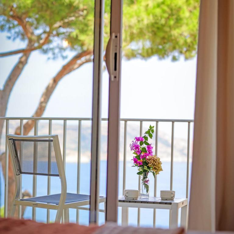 Le Saint Erasme, Hotel Eco Friendly - Chambre Double Panorama avec Balcon - Vue sur Mer - 3