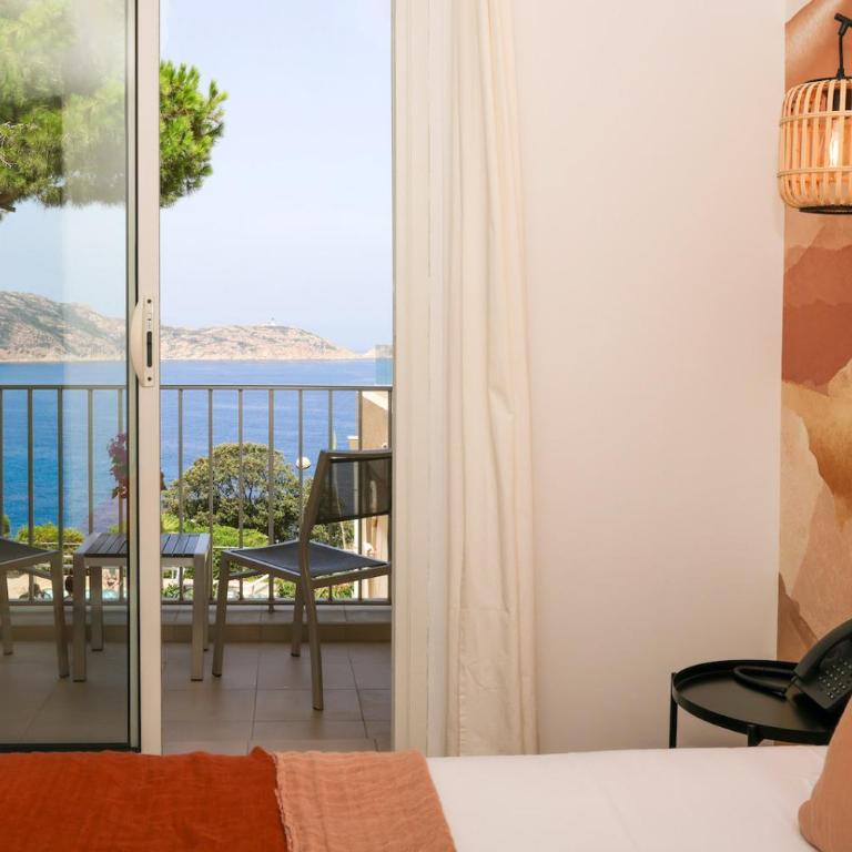Le Saint Erasme, Hotel Eco Friendly - Chambre Double Panorama avec Balcon - Vue sur Mer - 2