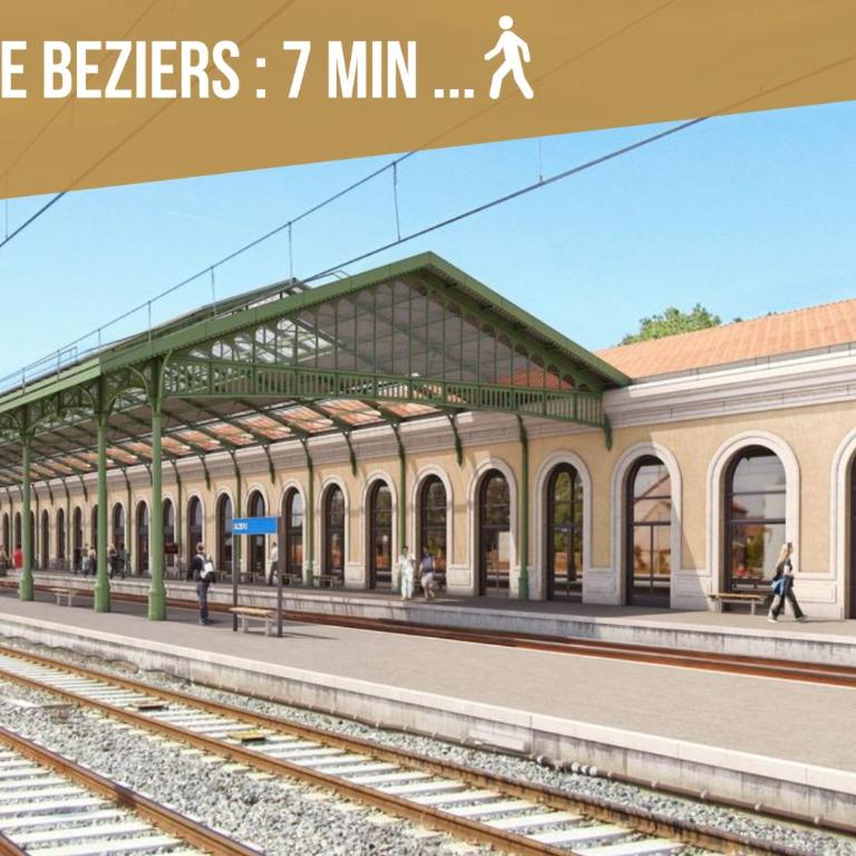Centre Historique - FREE Parking - Self Checkin - WIFI - LA CABANE - SLEEPNTRIPBEZIERS - Appartement 2 Chambres - 30