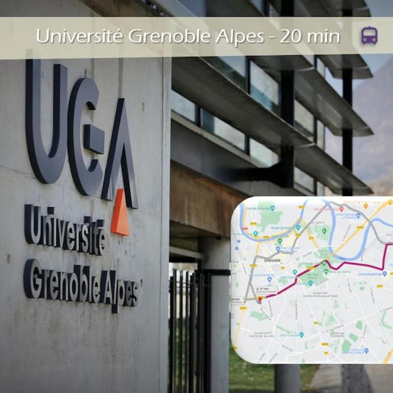 L'olivier - T2 moderne et chaleureux - Garage gratuit & Tram - One-Bedroom Apartment - 27