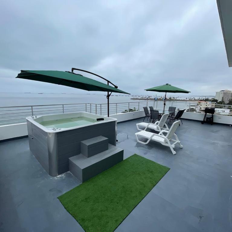Penthouse, espectacular vista panorámica al mar - Apartamento - 3