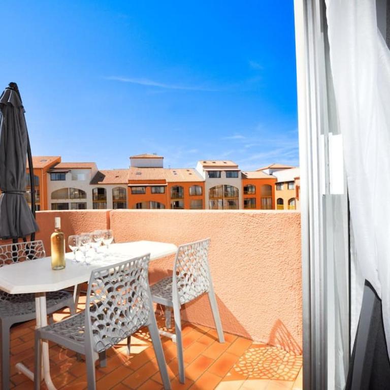 App. terrasse vue partielle mer - Appartamento con 2 Camere da Letto - 35