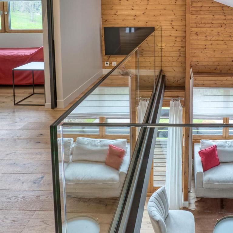 Appartement 4 Chambres à Megève Mont d'Arbois, Proche Pistes et Golf, 120m², Terrasse, Wi-Fi, Parking - FR-1-453-241 - Appartement (8 Adultes) - 13
