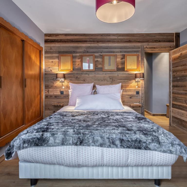 Appartement rénové 5 chambres avec balcon, cheminée et Wifi à 400m du centre de Megève - FR-1-453-170 - Appartement (10 Adultes) - 16