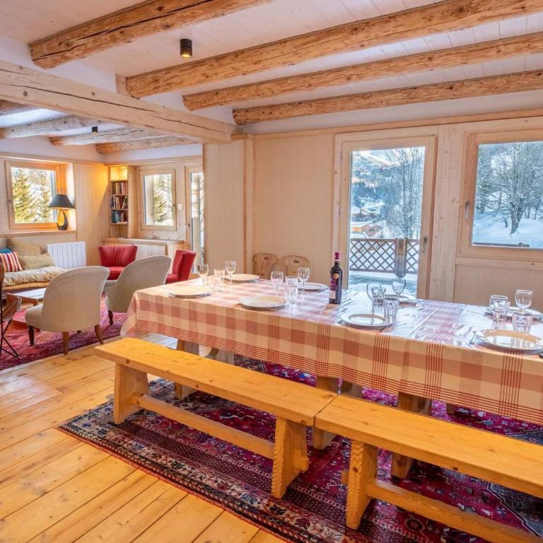 Chalet spacieux à Méribel avec terrasse ensoleillée et cheminée - Chalet 3 Chambres - 9