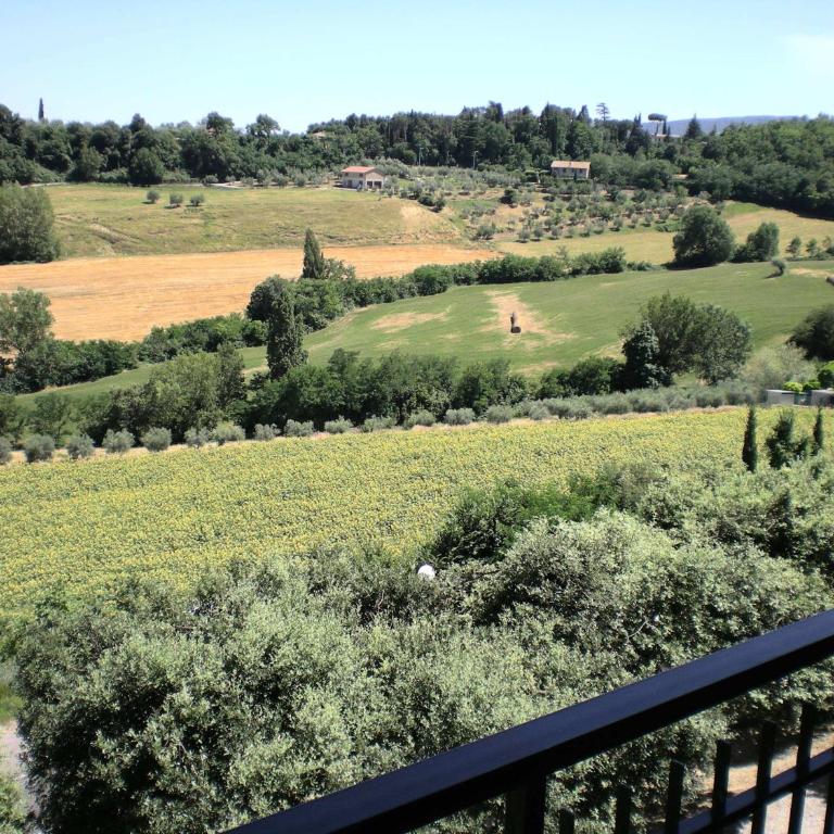 Hotel Sangallo B&B - panoramic position - Valley and vineyard view- family run - Camera Matrimoniale/Doppia con Letti Singoli con Vista - 20