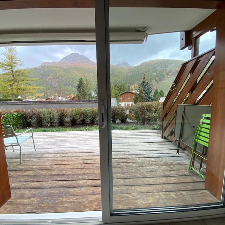 Appartement 4 pers grande terrasse vue pistes ski - Appartement 2 Chambres - 4