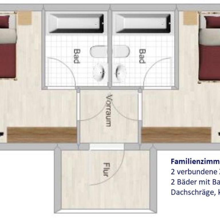 Hotel Kristall - Camera Familiare - 1