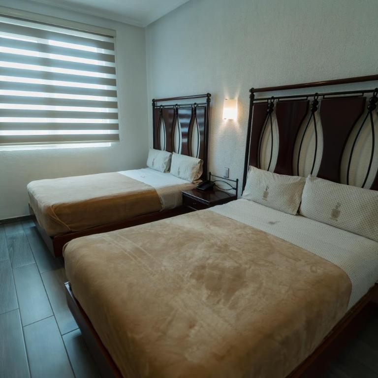 Hotel Alcazar - Guadalajara Centro Historico - Habitación Doble - 2 camas dobles - 22