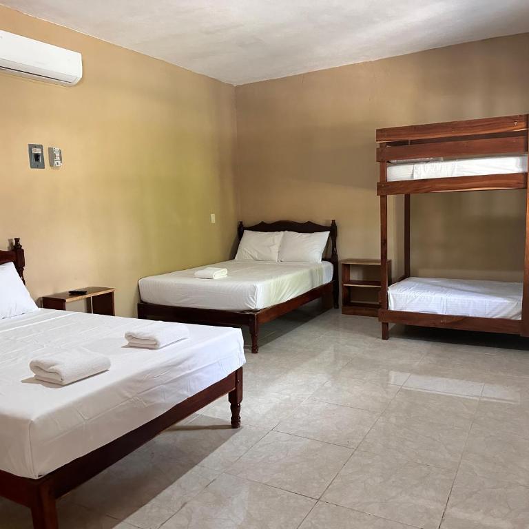 Hotel Bacalar Sunshine - Habitación Familiar con vistas al jardín - 8