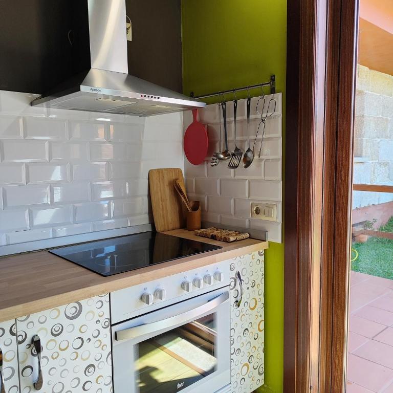 Tranquila casita de invitados en Vigo con chimenea - Casa con 1 dormitorio - 21
