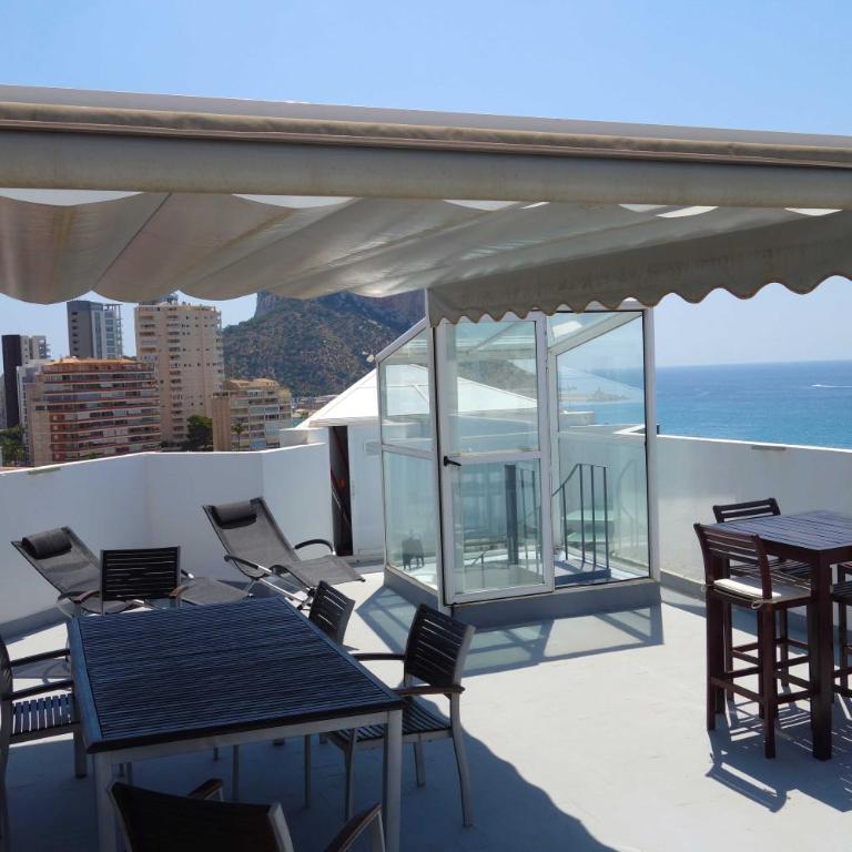 Ático Calpe primera línea de playa - Apartamento de 1 dormitorio - 8