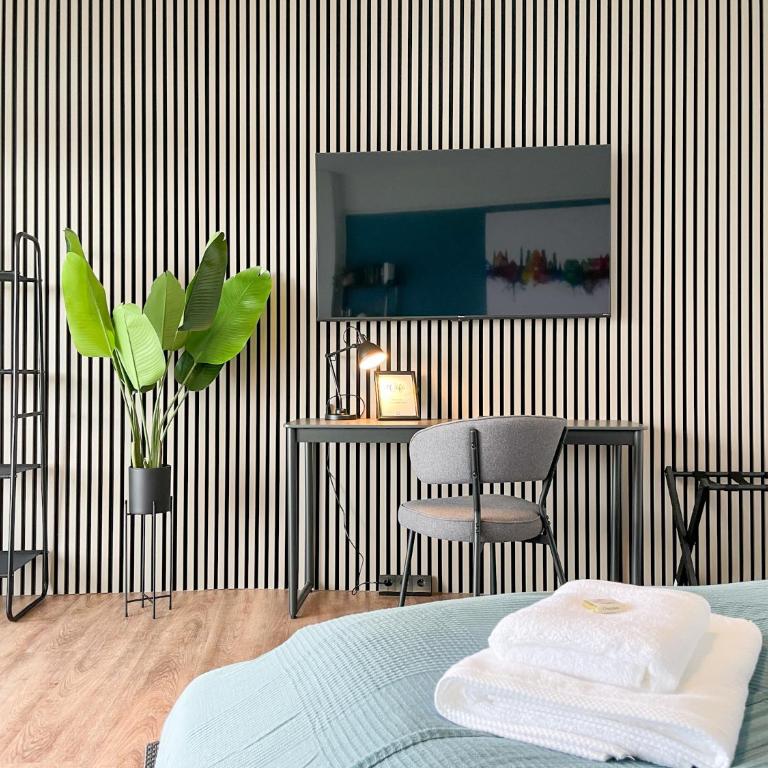 NEW - Proud - Hoteltower - 23 OG - Cityview - Congress - Apartamento de 1 dormitorio - 6
