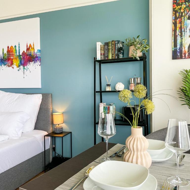 NEW - Proud - Hoteltower - 23 OG - Cityview - Congress - Apartamento de 1 dormitorio - 10