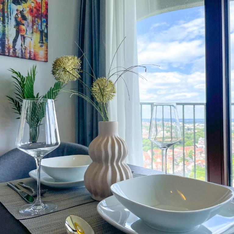 NEW - Proud - Hoteltower - 23 OG - Cityview - Congress - Apartamento de 1 dormitorio - 20