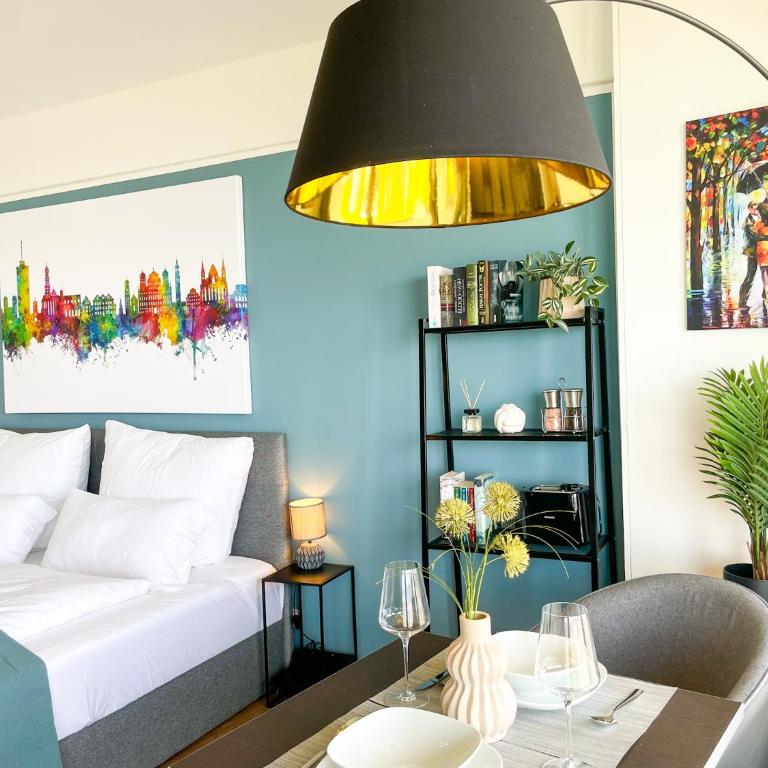 NEW - Proud - Hoteltower - 23 OG - Cityview - Congress - Apartamento de 1 dormitorio - 21