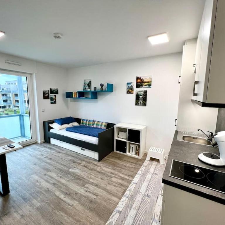 Carefree Mikroapartment inkl. Balkon + Tiefgarage - Apartamento de 1 dormitorio - 8