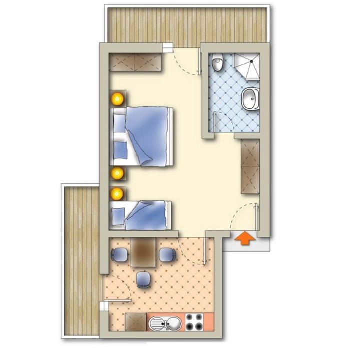 Walchenhof - Apartment mit 1 Schlafzimmer - 4