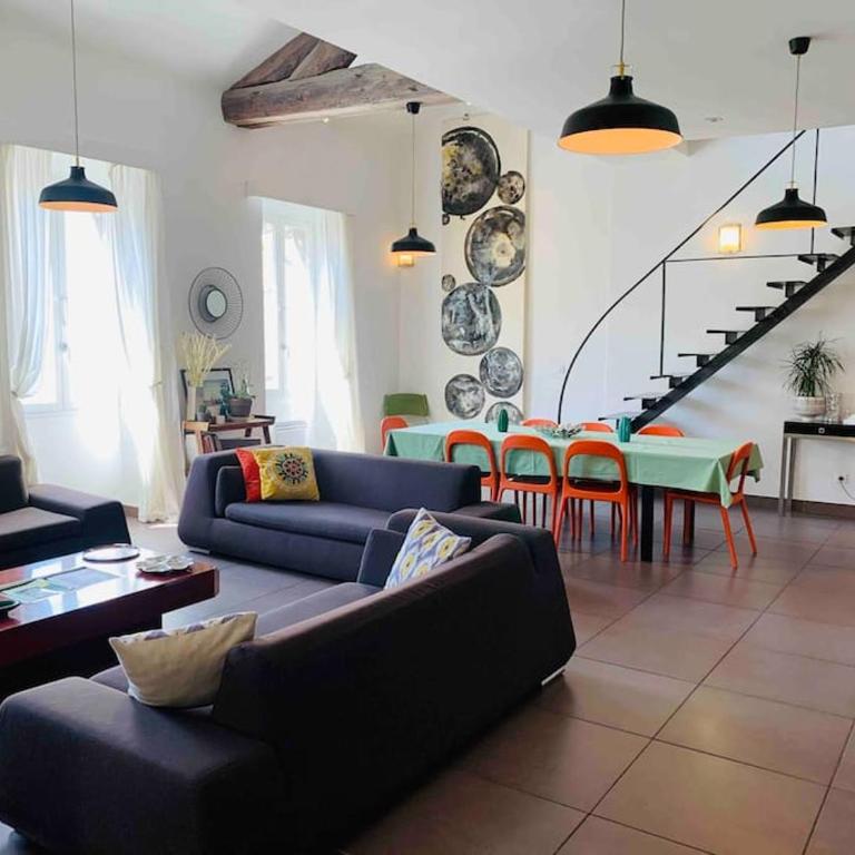 AVIGNON HYPER CENTRE CLIM 5 CHBRES 10PERS 200m PALAIS DES PAPES - Apartment - 35