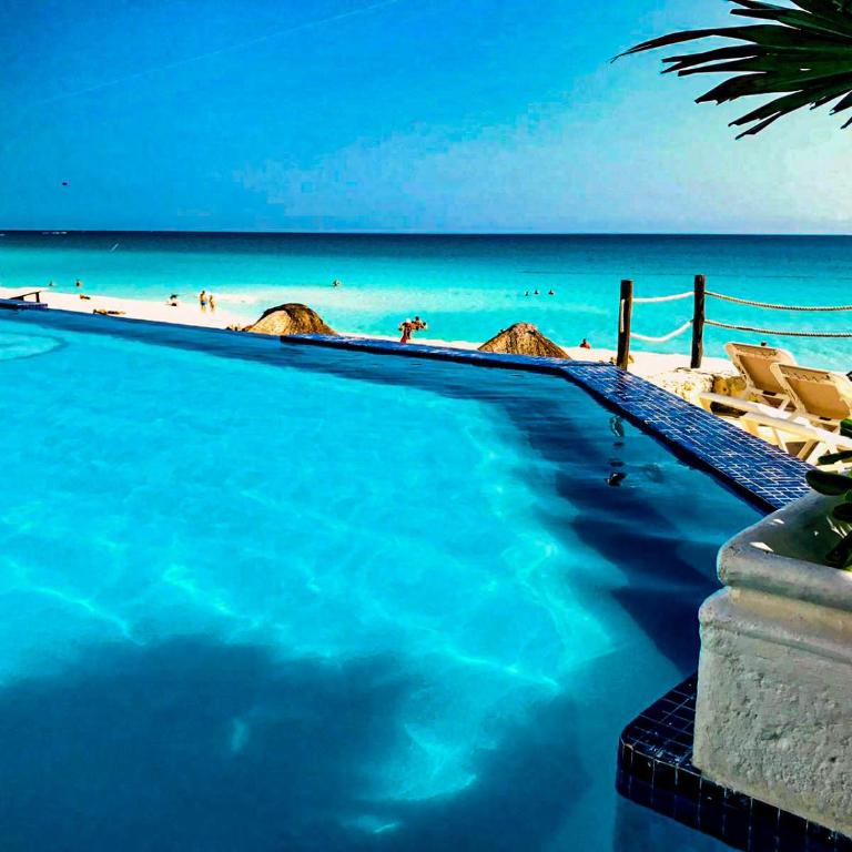 Seashore Apartment Cancun - Apartment with Sea View - 12