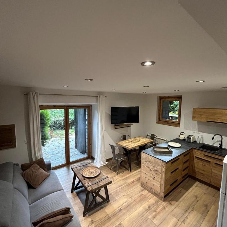 Logement avec jardin et vue panoramique MontBlanc - Appartement 2 Chambres - 4