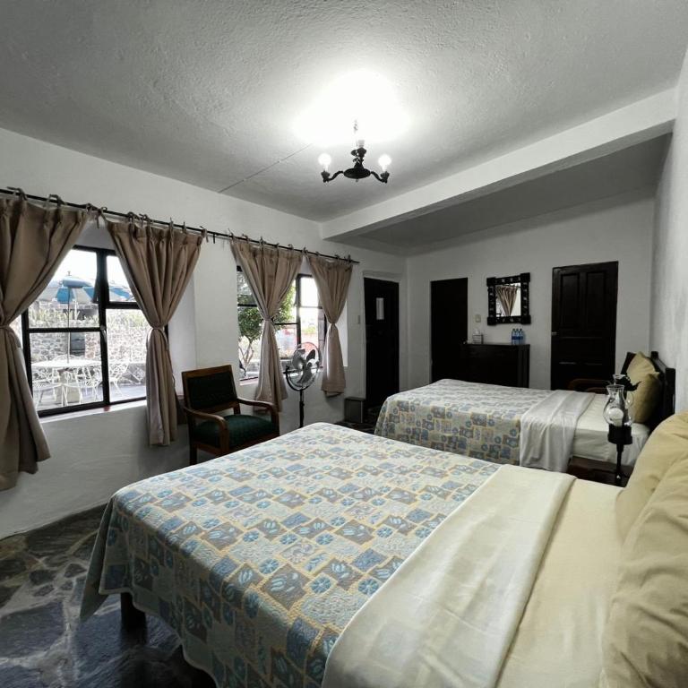 Posada de las Monjas - Chambre Double avec 2 Lits Doubles - 6