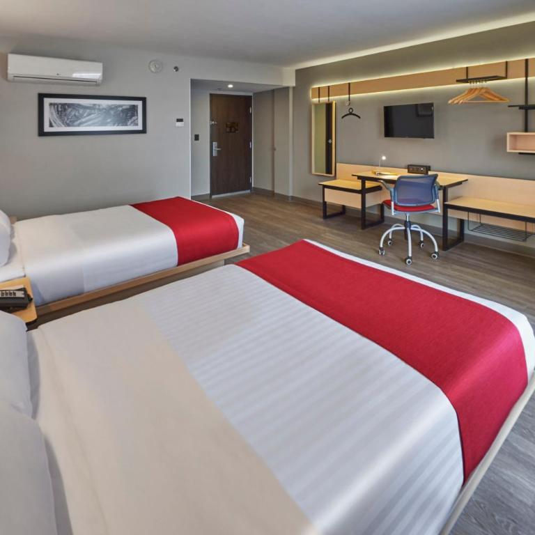 City Express by Marriott Ciudad de México Tlalnepantla - Double Room with Two Double Beds - 2
