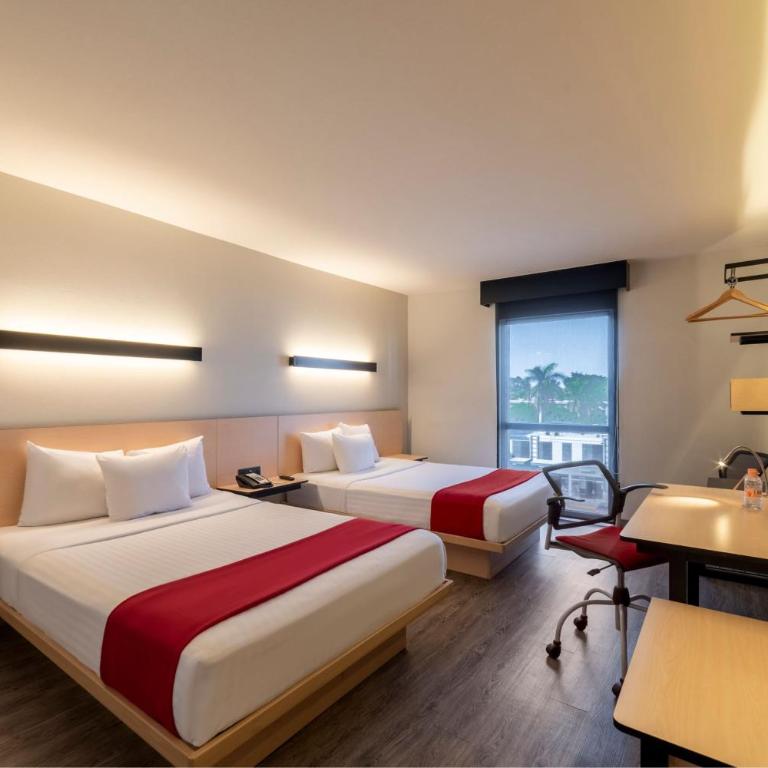 City Express Plus by Marriott Guadalajara Palomar - Habitación Doble - 2 camas dobles - 1