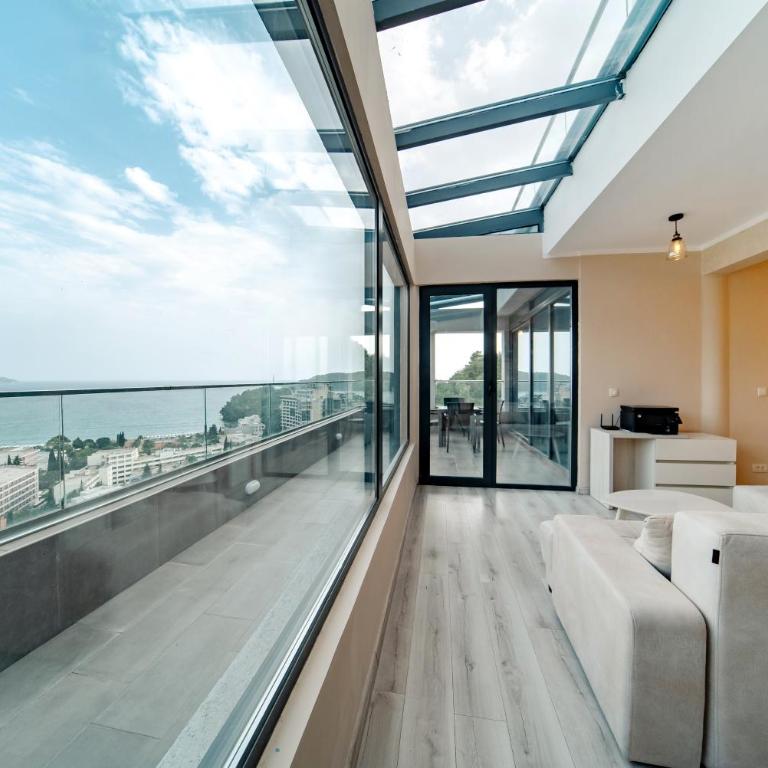 Budva Gate Penthouse - Apartman sa 3 Spavaće Sobe i Pogledom na More - 13