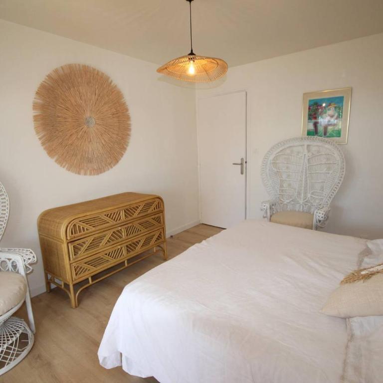FACE à la Mer, Superbe appartement climatisé au RDC d'une maison, classé 4 étoiles, 5 couchages -WIFI-PORTIRAGNES PLAGE LXBFM32 - Appartamento con 2 Camere da Letto - 9