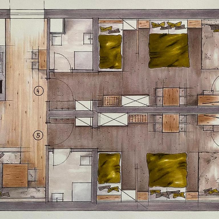 Haus Alpenglühen - Apartment mit Balkon 4/5 - 7