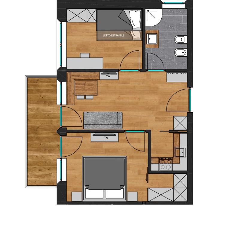 Ansitz Steiner - Appartamento con 2 Camere da Letto - 3