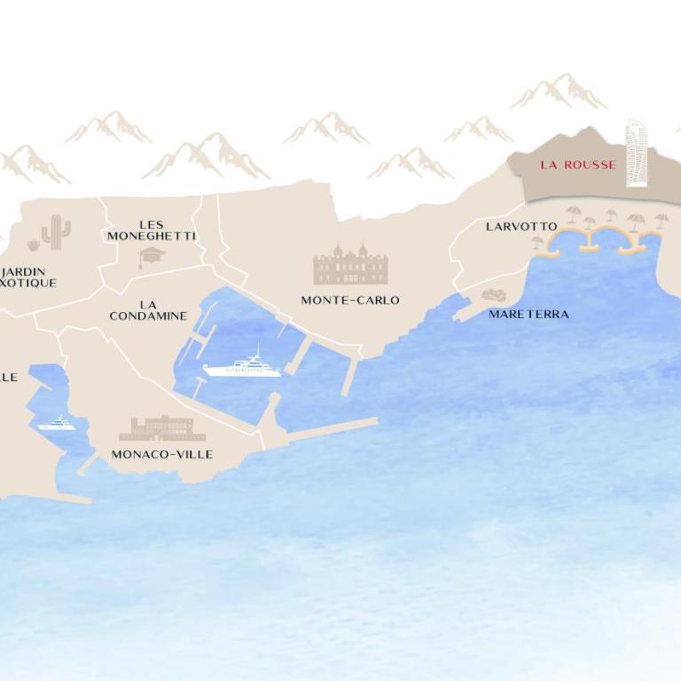 1 meter from Monaco. 5 min by elevators to Larvotto beach. - Appartement 1 Chambre - 2