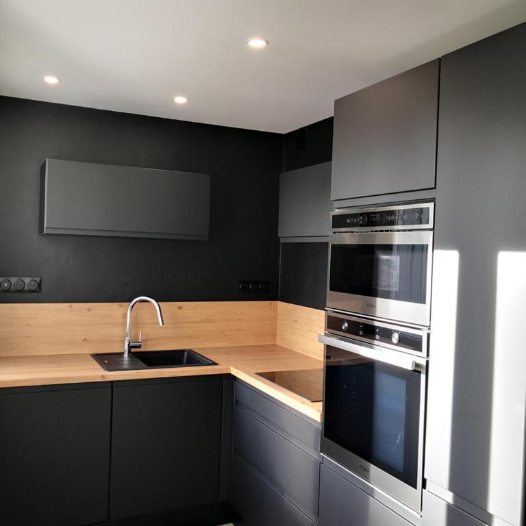 Studio moderne, place parking privé, emplacement idéal à 100 m du lac. - Apartment mit 1 Schlafzimmer - 2