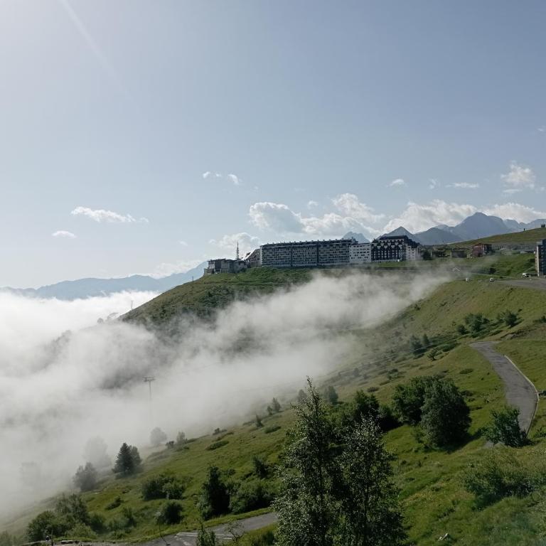 Pla d' Adet, appart 4 personnes Résidence le Grand Stemm , station de ski Saint Lary , pieds des pistes et randonnées - Studio mit Bergblick - 31
