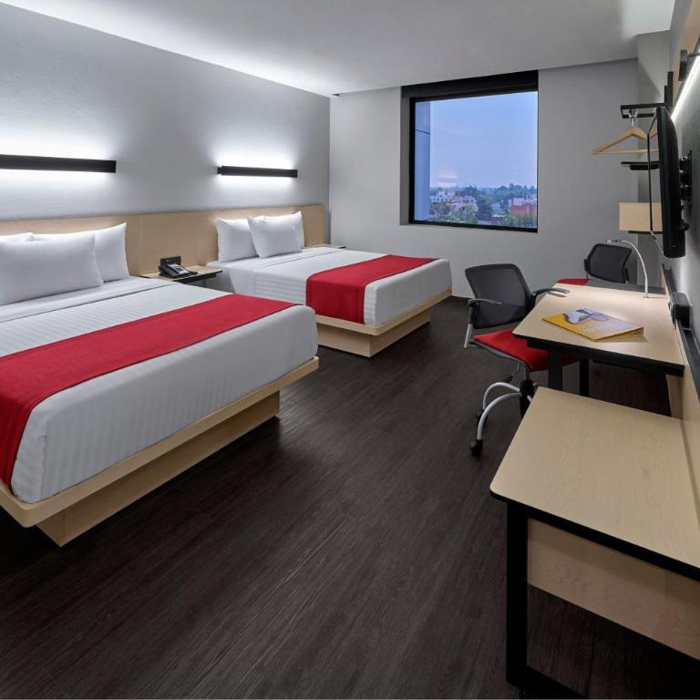 City Express by Marriott Ciudad de México Tlalpan - Double Room with Two Double Beds - 1