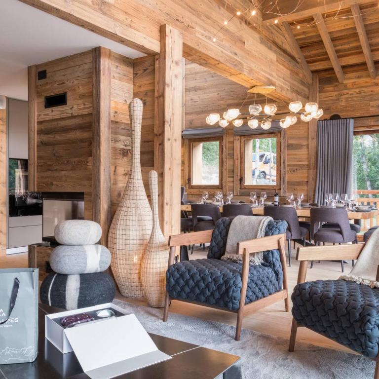 Chalet de luxe 15 personnes aux 3 Vallées avec jacuzzi et sauna - Chalet 3 Chambres - 4