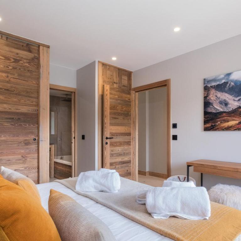 Chalet de luxe 15 personnes aux 3 Vallées avec jacuzzi et sauna - Chalet 3 Chambres - 13